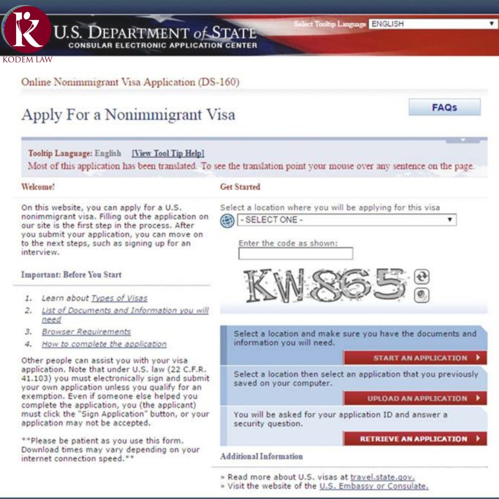 DS-160 Form – Your Guide For Online Non-Immigrant Visa Application